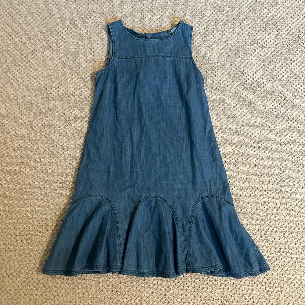 Cece blue denim dress